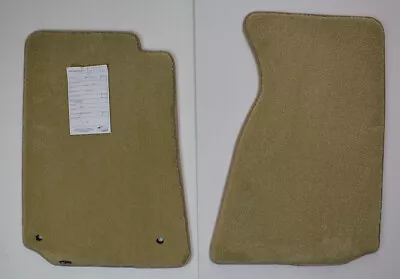 Tan Lloyd Luxe Carpet 2pc Floor Mats For 1999-2004 Ford Mustang Convertible • $144.50