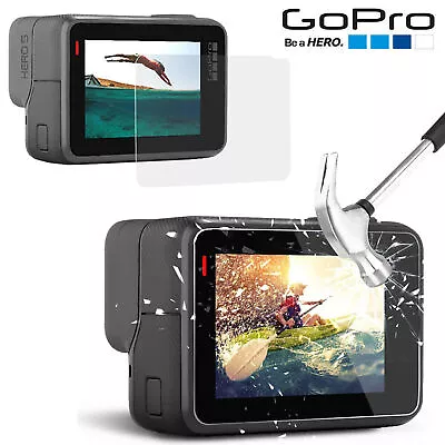 2X For GoPro Hero 5 Screen And Camera Lens Tempered Glass Screen Protector • $9.75