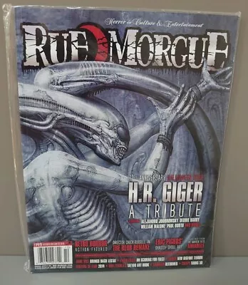 £12 • Buy Rue Morgue Magazine Excellent Condition Issue #149 Alien H.R Giger Tribute Issue