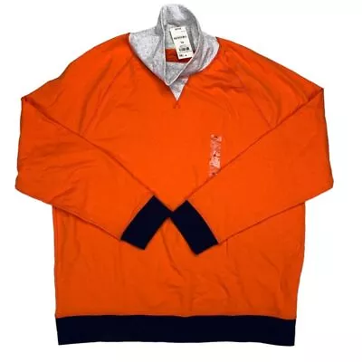 Club Room Men's Turtleneck Fleece Sweatshirt Size XL • $33