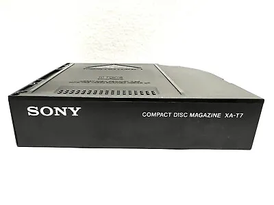 Sony 6 CD Disc Changer Magazine XA-T7 Sony Mobile Compact Disc Player Cartridge • $21.12
