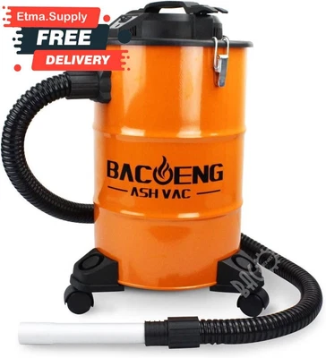 £85.99 • Buy Metal Ash Vacuum Cleaner Home Or Bbq Cleaning Hoover Wood Fire Debris Soot Best