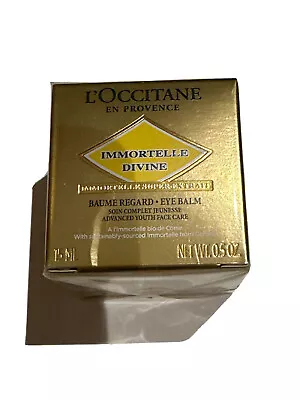 L’OCCITANE Immortelle Divine Eye Balm - 15ml • $86.13