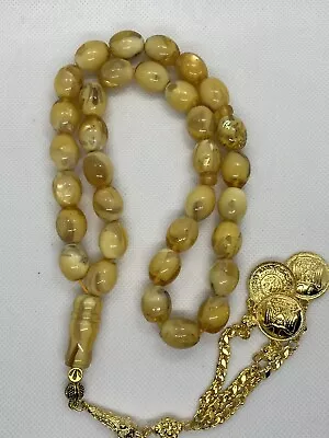 Faturan Misbaha Tasbih Islamic Prayer Beads Rosary Tesbih • $83