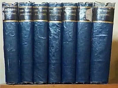 7 Vol. Set The Dispatches And Letters Of Vice Admiral Lord Viscount Nelson • $400