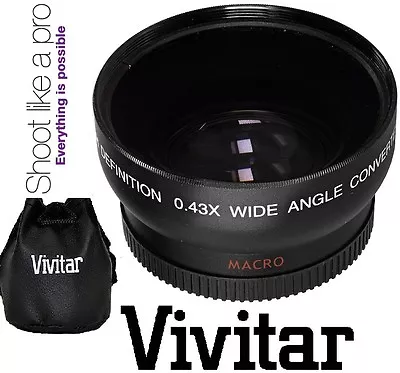 HD Wide Angle Lens For Canon EOS M EF-M 22mm STM Kit • $16.95