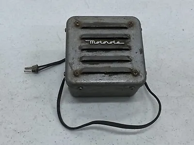Vintage Motorola Research Line Speaker 2-Way FM Mobile Squad Car Police Radio • $49.99