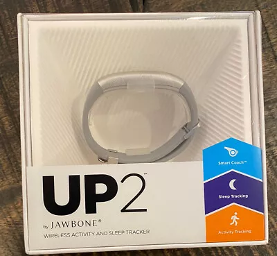 NIB UP2 Jawbone Wireless Activity Food And Sleep Tracker Smart Coach Gray Grey • $14.99