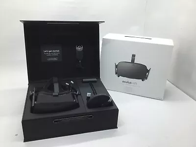 Oculus Rift S PC-Powered VR Gaming Headset & Remote Full Bundle Set - (Open-Box) • $195