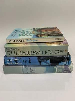 £20 • Buy M.M. Kaye Vintage Hardcover Book Bundle Shadow On The Moon, Far Pavilions, Etc.