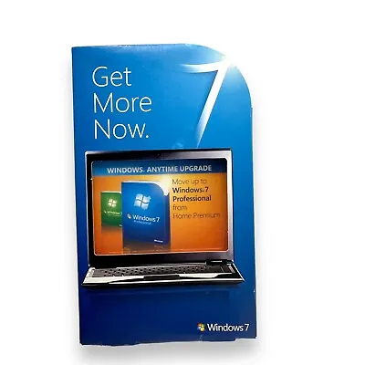 Microsoft  Windows 7 Home Premium To Professional 32/64-Bit (Retail) (1... • $42.02