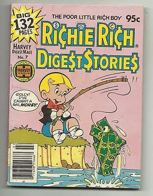 Richie Rich Digest Stories #7 - Casper - Mayda Munny - Reggie - FN+ 6.5  • $12.99