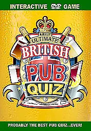 The Ultimate British Pub Quiz DVD (2005) Cert E Expertly Refurbished Product • £2.19