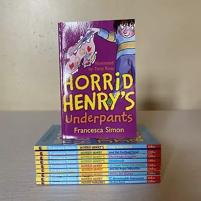 Horrid Henry's Mischievous Mayhem 10 Book Boxset.Francesca Simon.Childrens.Bundl • £6.99