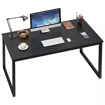 Computer Desk 47 Modern Simple Style Writing Desk PC Table For Home Office Black • $50.58