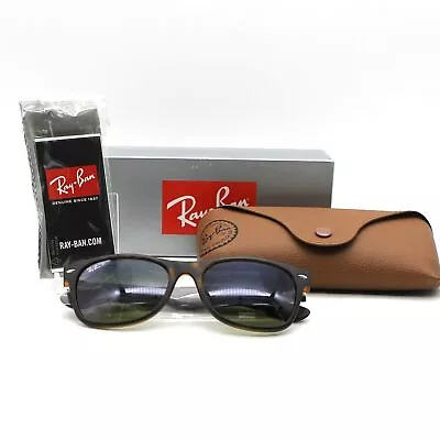 RAY BAN NEW WAYFARER CLASSIC POLARIZED Sunglasses Matte Havana BRAND NEW • $124.88