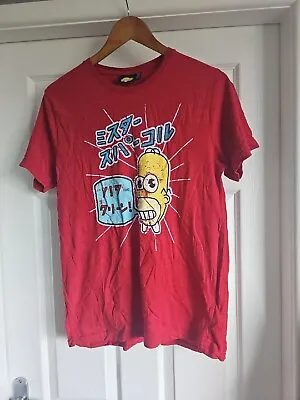 Mens Homer Simpson Tee Shirt M • £3.99