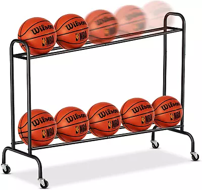 Tilt Basketball Rack Ball Storage Holder - Tilt Basketball Shooting Training  • $59.99