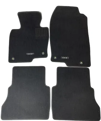 2017-2023 Mazda CX-5 Black Carpet Floor Mats SET (4) Rear & Front KB7W68G20 03 • $119