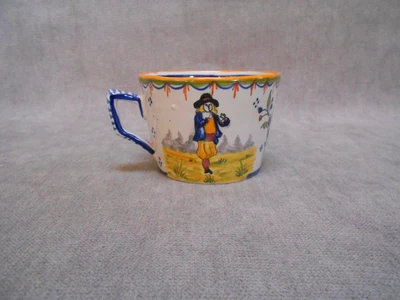 £44.64 • Buy  Antique French Ceramic QUIMPER Figural CUP