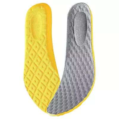 Man Women Silicone Gel Insoles Shock Insoles Orthopedic Massaging Shoe Inserts • $7.82