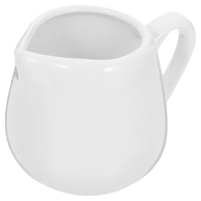  12 Pcs Coffee Mug With Lid Small White Milk Jug Sauce Spoon Gift • £33.19