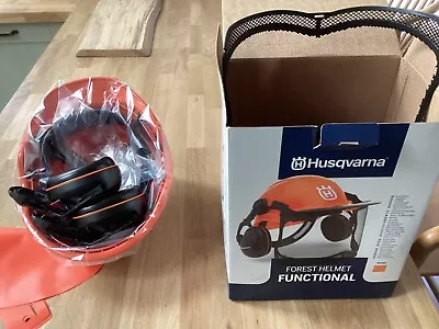 Husqvarna Forest Functional Chainsaw Helmet 576412402Arborist Forestry Landscape • £38