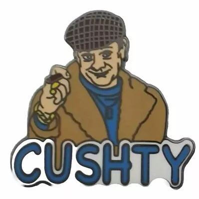 Del Boy  Cushty  Only Fools And Horses Tv Classic Souvenir Enamel Pin Badge • £6