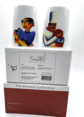 The Knuttel Cafe Collection Salt & Pepper Set Siren Chef's Special Original Box • $19.99