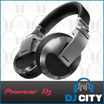 Pioneer DJ HDJ-X10 Silver Professional DJ Headphones W/ Coiled Cable & Carry Bag • $719