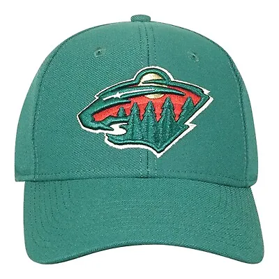 Minnesota Wild NHL Adidas Unisex Green Structured Flex Hat • $19.99