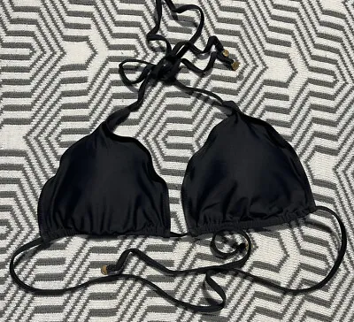 Tigerlilly Black Tri Bikini Top Only Size XL • $29.99