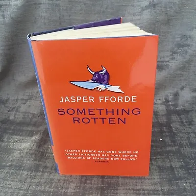 Something Rotten  Signed By Jasper Fforde HB DJ Hodder & Stoughton 2004 1st Edit • £12.99