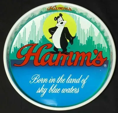 New Condition Vintage Hamm's Bear Beer Tray 1981 Olympia Brewing Co.  • $72.89