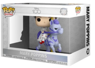 £16.95 • Buy Disney 100 Mary Poppins Mary Rides Carousel 3.75  Pop Vinyl Figure Funko 300