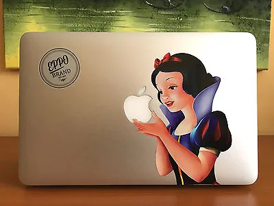 £4.19 • Buy Snow White Anti-scratch Sticker Vinyl Decal For Apple Macbook 11  12  13 