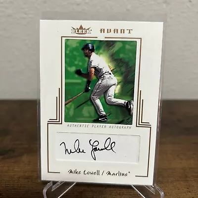 2003 Fleer Avant Mike Lowell Auto /150 HS • $8