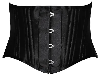 SHAPERX Corset Short Torso Double Steel Boned Underbust Waist Trainer Cincher S • £19.99