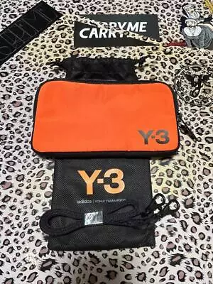 Y3 Pouch Yohji Yamamoto  Men Yohji Yamamoto Top Handle Shoulder Hand Bag Limited • $159.48