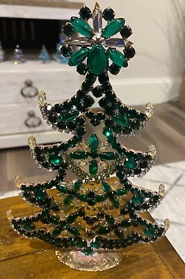 Czech Vintage Crystal Tree • $125