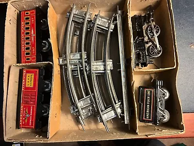 Vintage 1922 American Flyer Prewar O Gauge AF10 Windup Boxed Complete Train Set • $58.87