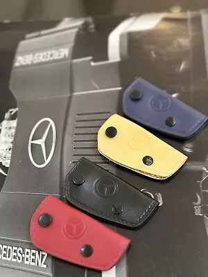 Mercedes-benz Genuine Leather Key Chain Jacket Set Of 4 • $130