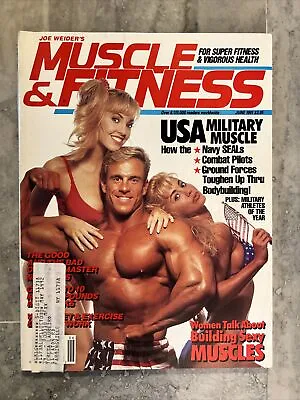 Muscle And Fitness June 1991 NPC National Competitor Jerry Steele • $7.50