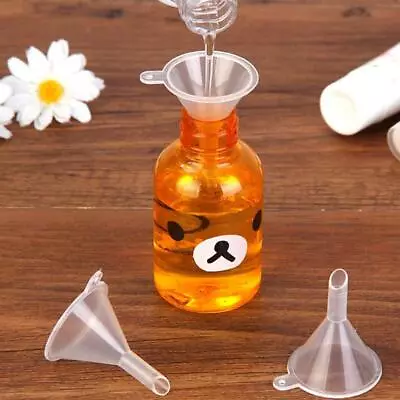 5x Mini Funnel Plastic Small Funnel For Perfume Kitchen Filling Set USN • $1.16