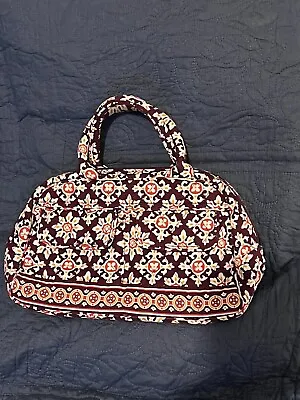 Vera Bradley Women’s Mini Bowler Handbag In Medallion (Retired: Fall 2006) EUC • $18