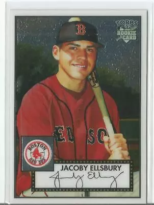Jacoby Ellsbury 2005 Topps '52 Chrome SP RC #60 BOSTON RED SOX 0573/1952 • $11.95