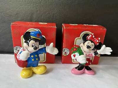 Enesco Disney Mickey Minnie Mouse Sweethearts Forever Figurines  • $32