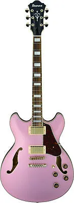 Ibanez Artcore AS73G Semi-Hollow Electric Guitar - Rose Gold Metallic Flat • $499.99
