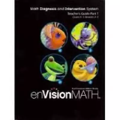 Envision Math Math Diagnosis And Intervention System Part 1 Grades K-3 - GOOD • $8.31