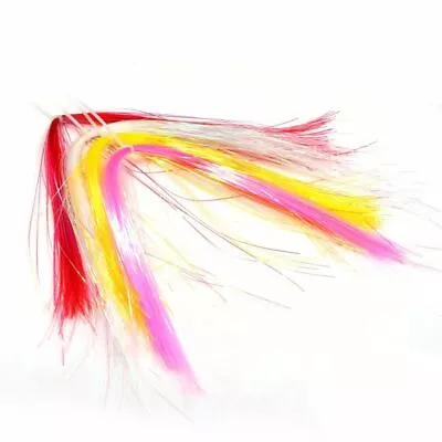 40 Packs Flashabou Holographic Tinsel Fly Fishing Tying Glittering Mylar Crystal • $31.16